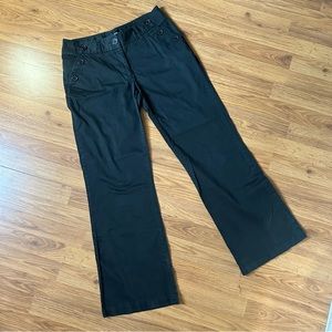 Women’s Black‎ H&M Sailer Front Dress Pants Size 12